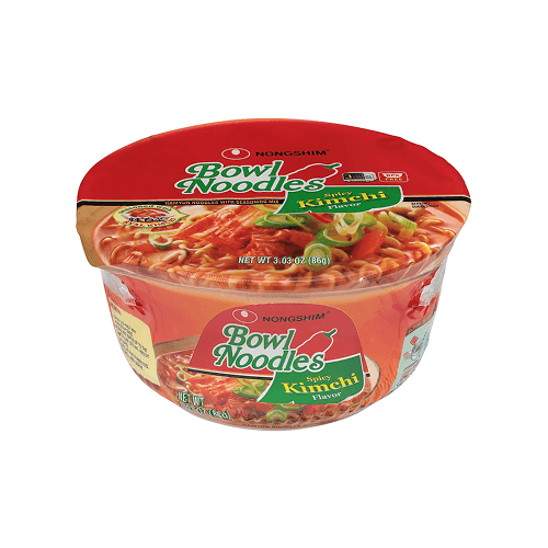 Bowl Noodles Spicy Kimchi