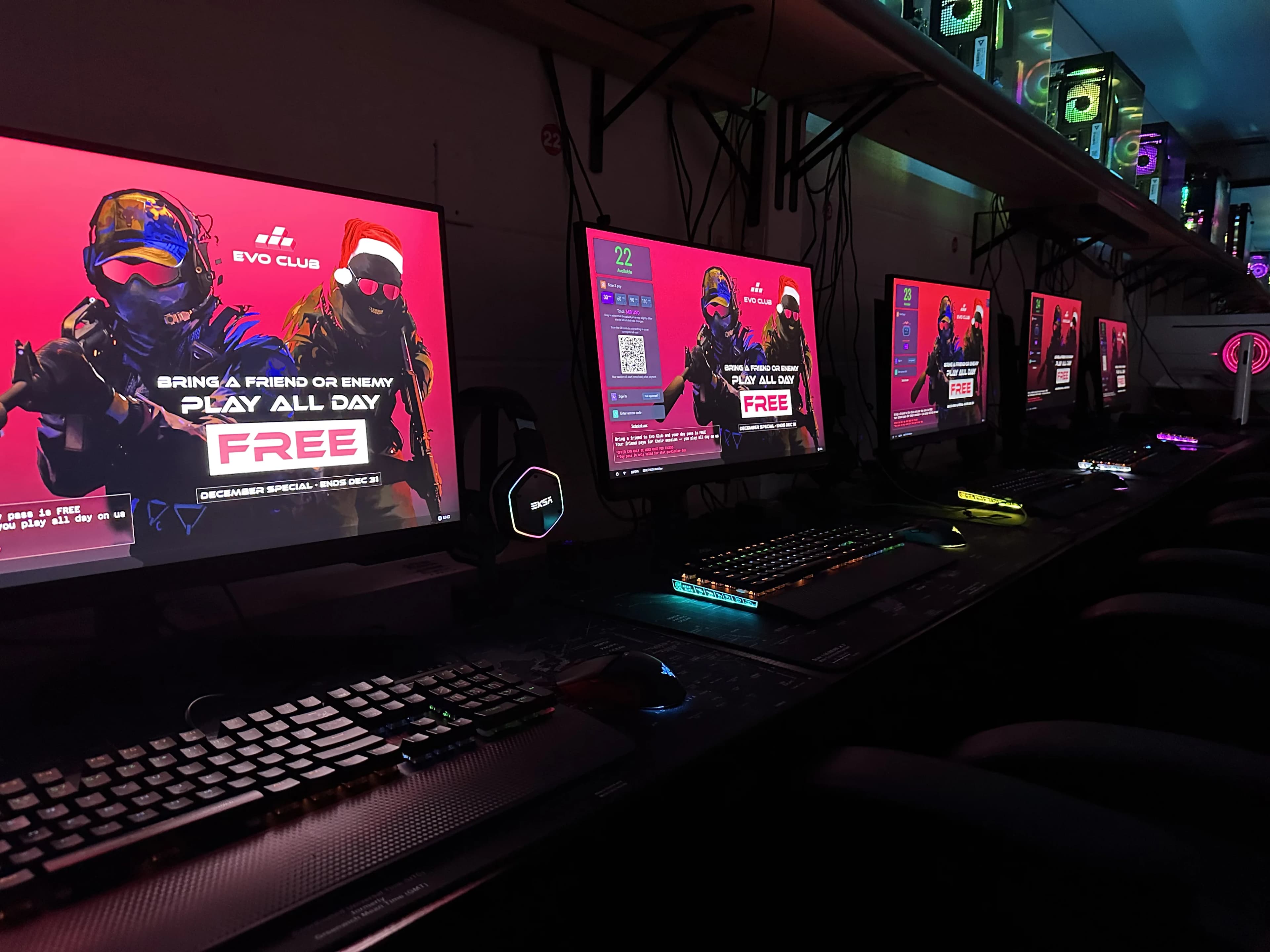 Inside EVO CLUB, the PC gaming lounge in Las Vegas Chinatown — photo 57